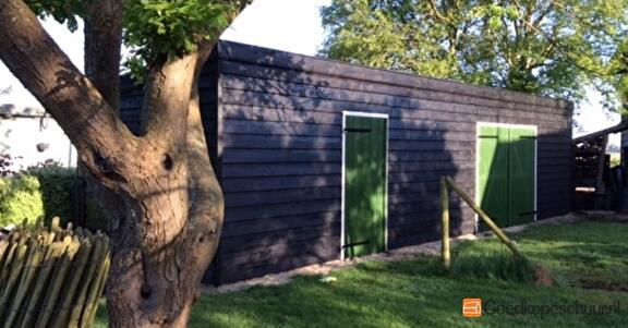 Douglas houten garage Monnickendam