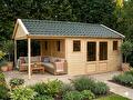 Houten tuinhuisje I