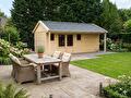 Houten tuinhuisje N