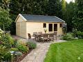 Houten tuinhuisje J