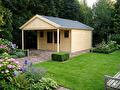 Houten tuinhuisje E