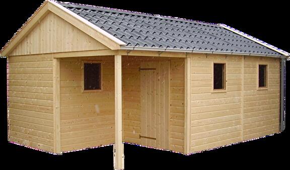 houten tuinschuur